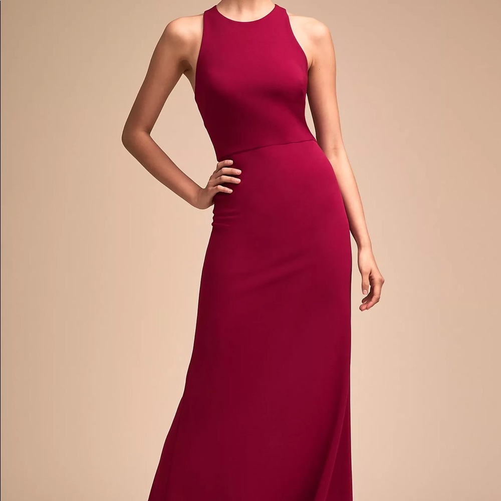 BHLDN Red Dress
